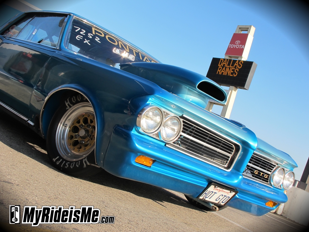 pontiac gto drag racing